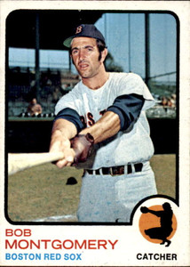 1973 Topps #491 Bob Montgomery VG Boston Red Sox 