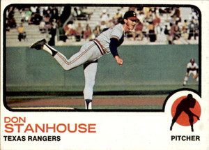 1973 Topps #352 Don Stanhouse VG RC Rookie Texas Rangers 