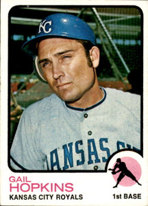 SOLD 97989 1973 Topps #441 Gail Hopkins VG Kansas City Royals 