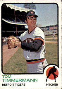 1973 Topps #413 Tom Timmermann VG Detroit Tigers 
