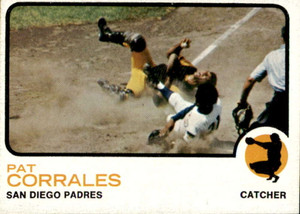1973 Topps #542 Pat Corrales VG San Diego Padres 