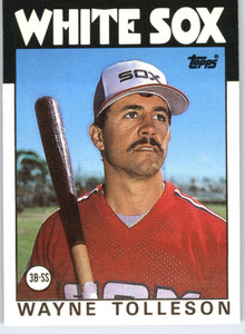 1986 Topps Traded #115T Wayne Tolleson NM-MT Chicago White Sox 