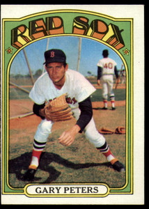 1972 Topps #503 Gary Peters VG Boston Red Sox 