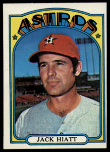 1972 Topps #633 Jack Hiatt VG Houston Astros 