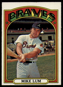1972 Topps #641 Mike Lum VG Atlanta Braves 