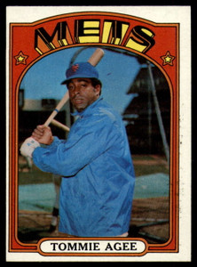 1972 Topps #245 Tommie Agee VG New York Mets 