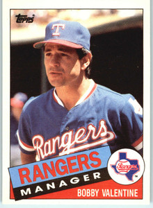 1985 Topps Traded #126T Bobby Valentine MG NM-MT Texas Rangers 