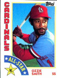 1984 Topps #389 Ozzie Smith AS VG St. Louis Cardinals 