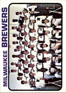 1973 Topps #127 Brewers Team VG Milwaukee Brewers 