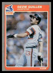 1985 Fleer Update #48 Ozzie Guillen VG RC Rookie Chicago White Sox 