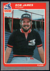 1985 Fleer Update #60 Bob James VG Chicago White Sox 