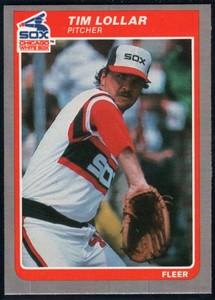 1985 Fleer Update #73 Tim Lollar VG Chicago White Sox 