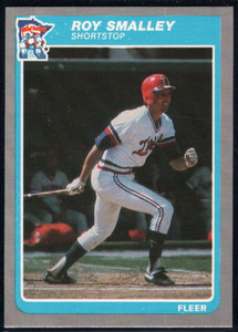 1985 Fleer Update #105 Roy Smalley VG Minnesota Twins 