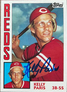 Kelly Paris Autographed 1984 Topps #113