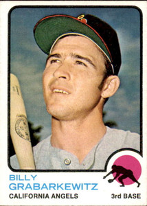1973 Topps #301 Billy Grabarkewitz VG California Angels 