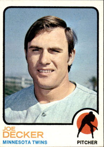 1973 Topps #311 Joe Decker VG Minnesota Twins 