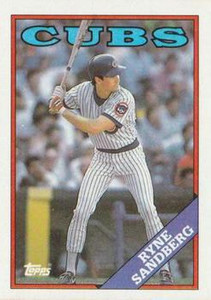 1988 Topps #10 Ryne Sandberg NM-MT Chicago Cubs 