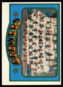 1972 Topps #106 Brewers Team VG Milwaukee Brewers 