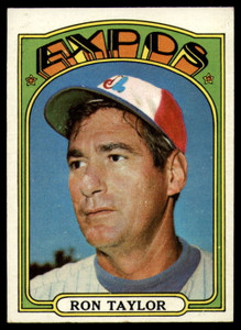 1972 Topps #234 Ron Taylor VG Montreal Expos 