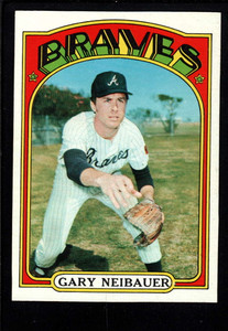 1972 Topps #149 Gary Neibauer VG Atlanta Braves 