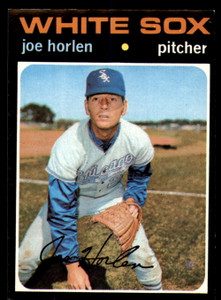 1971 Topps #345 Joe Horlen VG Chicago White Sox 
