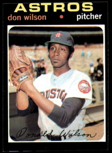 1971 Topps #484 Don Wilson VG Houston Astros 