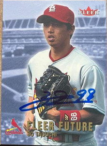 So Taguchi Autographed 2002 Fleer #528 So Taguchi Autographed 2002 Fleer #528