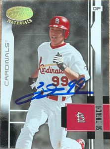 So Taguchi Autographed 2003 Leaf Certified Materials #175