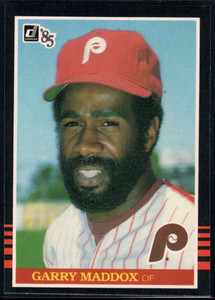 1985 Donruss #137 Garry Maddox VG Philadelphia Phillies 