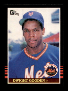 1985 Donruss #190 Dwight Gooden VG RC Rookie New York Mets 