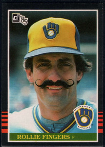 1985 Donruss #292 Rollie Fingers VG Milwaukee Brewers 