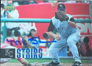 Matt Stairs Autographed 2006 Upper Deck Special F/X #230 