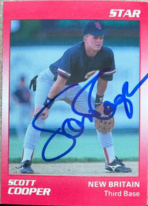 Scott Cooper Autographed 1989 Star #126 