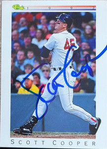 Scott Cooper Autographed 1992 Classic I #T28