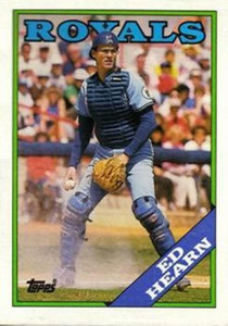 1988 Topps #56 Ed Hearn NM-MT Kansas City Royals 
