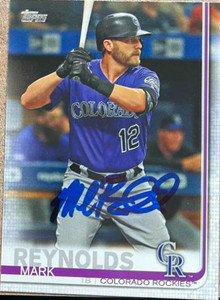Mark Reynolds Autographed 2019 Topps Update #US26