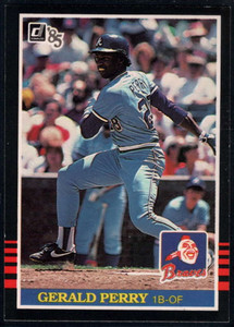 1985 Donruss #443 Gerald Perry VG Atlanta Braves 