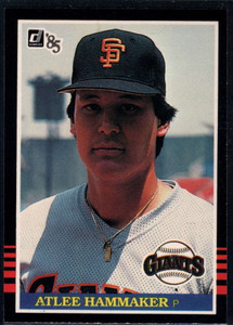 1985 Donruss #509 Atlee Hammaker VG San Francisco Giants 