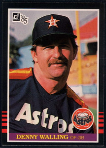 1985 Donruss #527 Denny Walling VG Houston Astros 