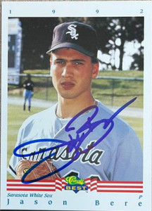 Jason Bere Autographed 1992 Classic Best #253