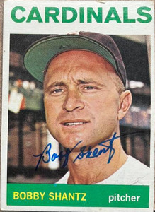 Bobby Shantz Autographed 1964 Topps #278