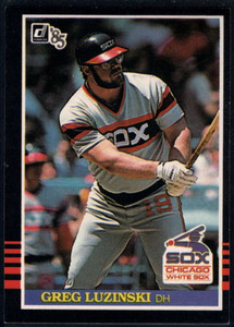 1985 Donruss #546 Greg Luzinski VG Chicago White Sox 