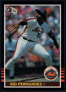 1985 Donruss #563 Sid Fernandez VG New York Mets 