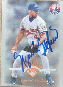 Ugueth Urbina Autographed 1997 Leaf #22