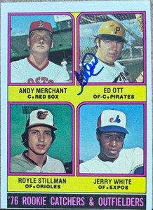Ed Ott Autographed 1976 Topps #594
