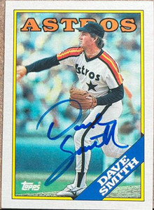 Dave Smith Autographed 1988 Topps #520