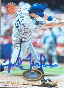 Mike Macfarlane Autographed 1995 Stadium Club #175