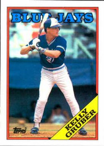 1988 Topps #113 Kelly Gruber NM-MT Toronto Blue Jays 
