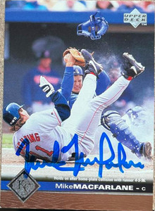 Mike Macfarlane Autographed 1997 Upper Deck #88