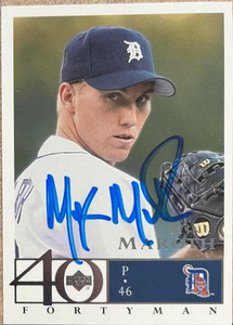 Mike Maroth Autographed 2003 Upper Deck 40-Man #268